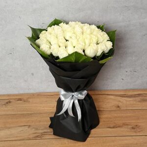Imported White Rose Bouquet