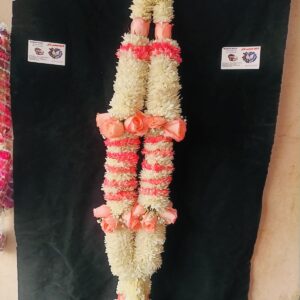 PINK AND WHITE DAISY HAAR