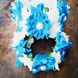 BLUE AND WHITE KANGAN